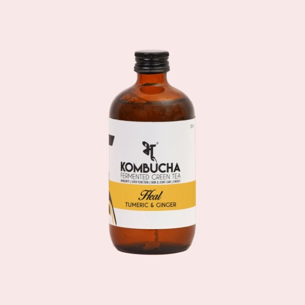 Buy Heal | Turmeric & Ginger Kombucha | Shop Verified Sustainable Products on Brown Living