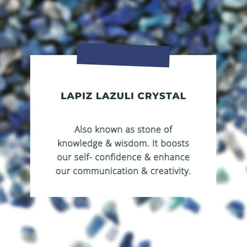 Buy Healer | Lapis Lazuli Candle | Shop Verified Sustainable Products on Brown Living