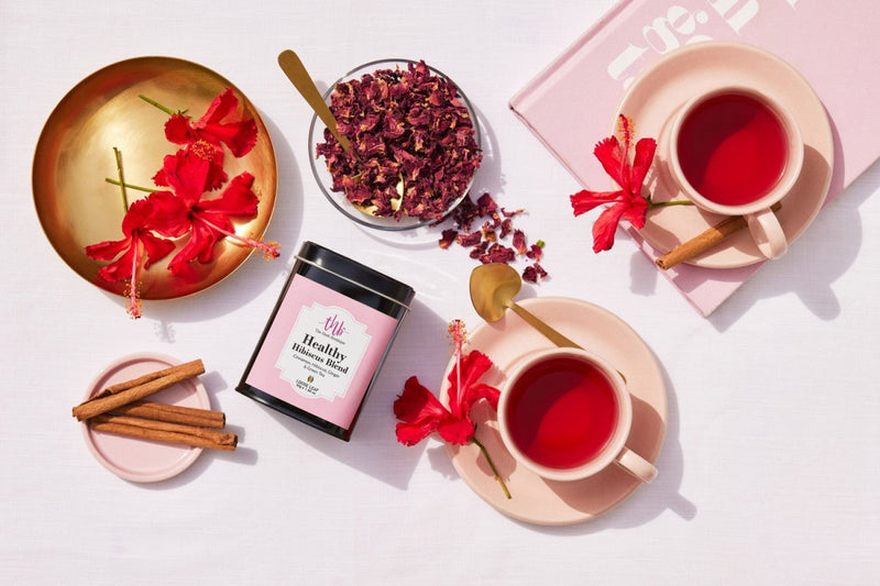 Buy Healthy Hibiscus Blend Tea Box | Shop Verified Sustainable Tea on Brown Living™