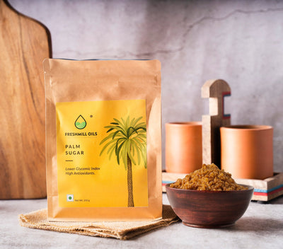 Healthy Palm Sugar - 250G – Cooking & Baking Supplies on Brown Living™. SKU: PS250GM. Img 1.