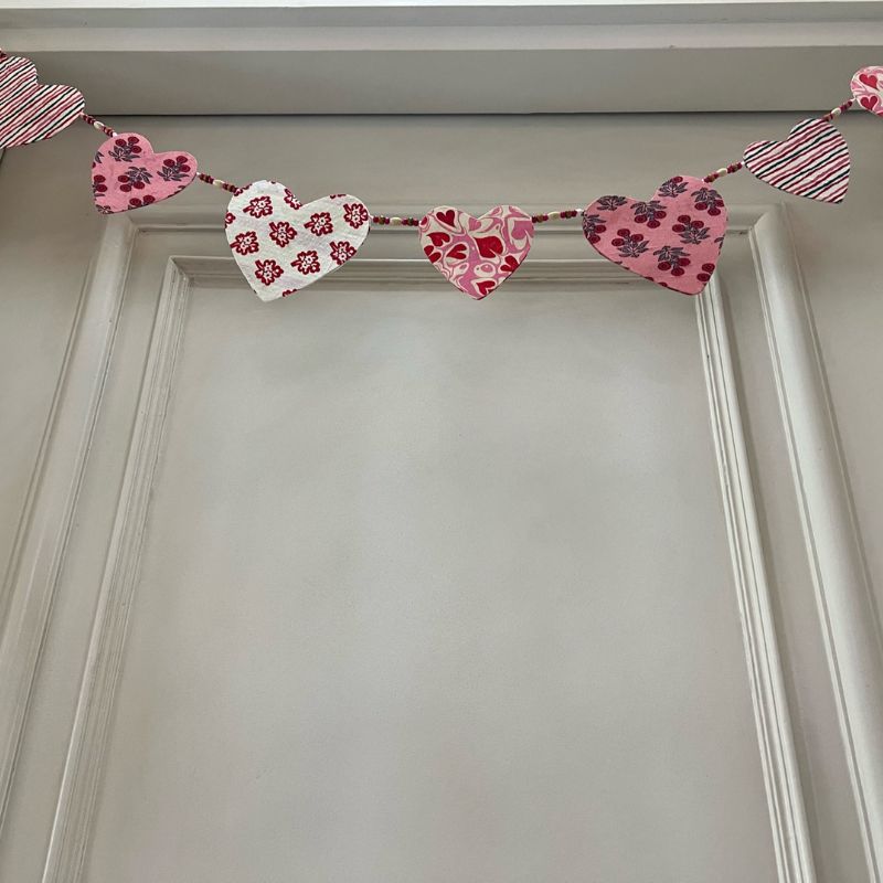 Buy Heart Garland | Shop Verified Sustainable Decor & Artefacts on Brown Living™