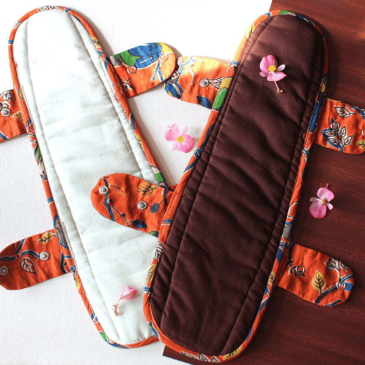 Heavy Flow Reusable Sanitary Pad Bundle | Verified Sustainable by Brown Living™