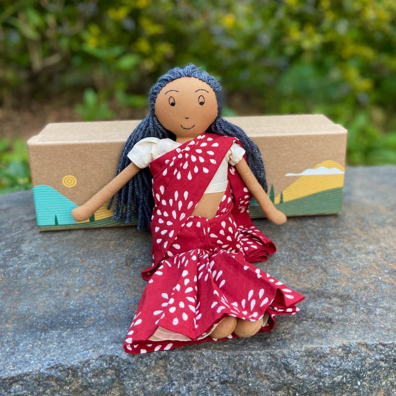 Heera- Fabric Dolls Play Set | Verified Sustainable Role & Pretend Play Toys on Brown Living™