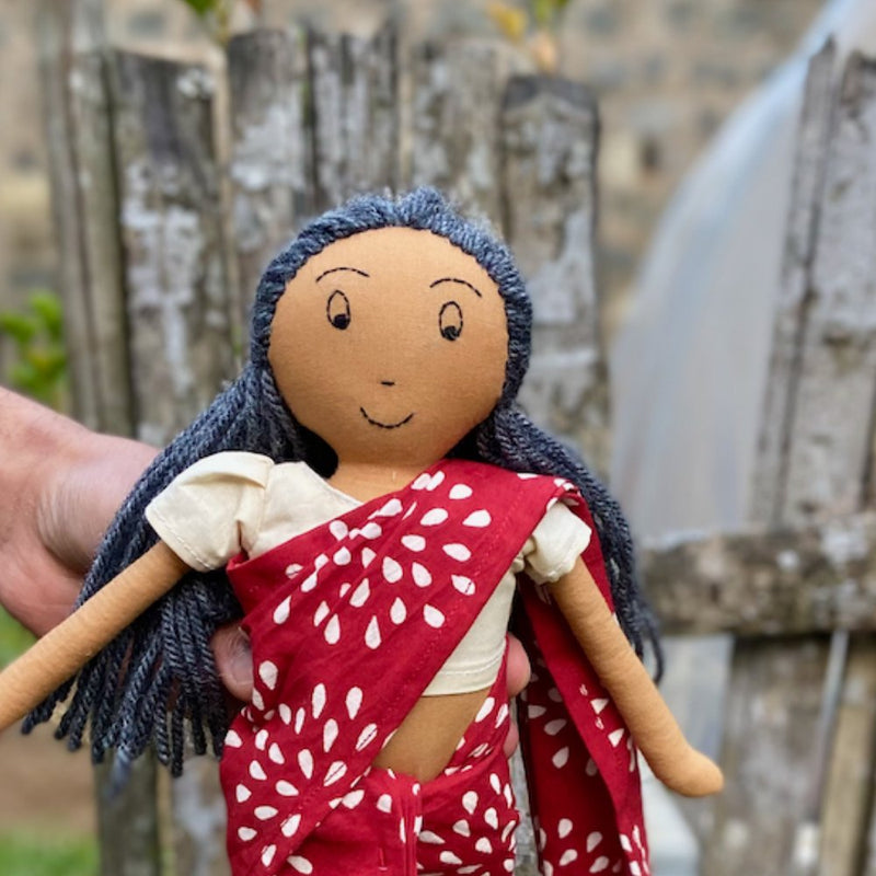 Heera- Single Fabric Doll | Verified Sustainable Role & Pretend Play Toys on Brown Living™