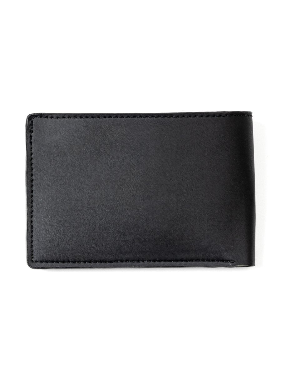 Helios (Black) | Mens Wallet made of Coconut Leather | Vegan | Verified Sustainable by Brown Living™