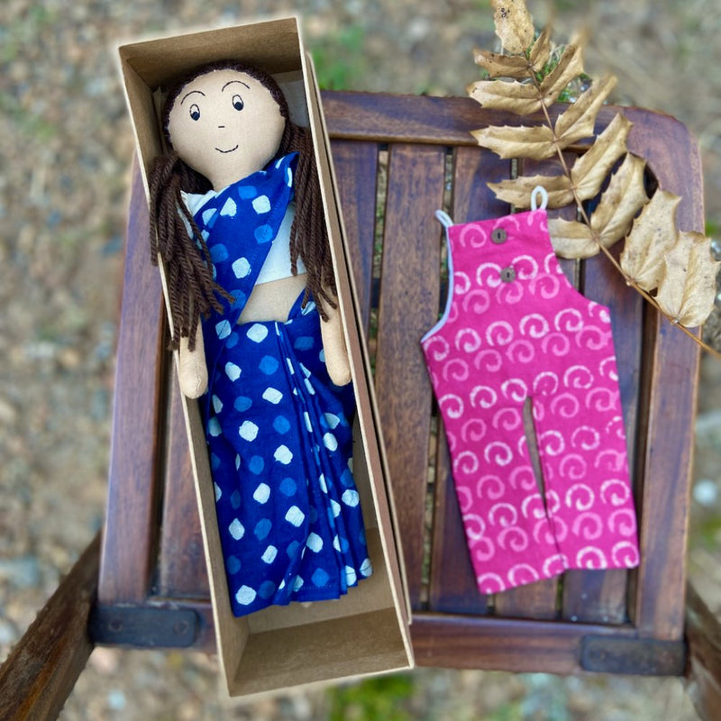Hema- Fabric Dolls Play Set | Verified Sustainable Role & Pretend Play Toys on Brown Living™