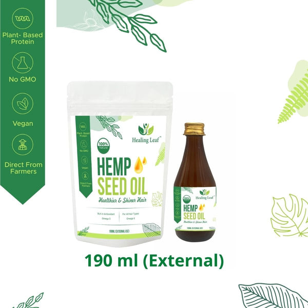 Buy Hemp Hair Oil (190ml) | Shop Verified Sustainable Products on Brown Living