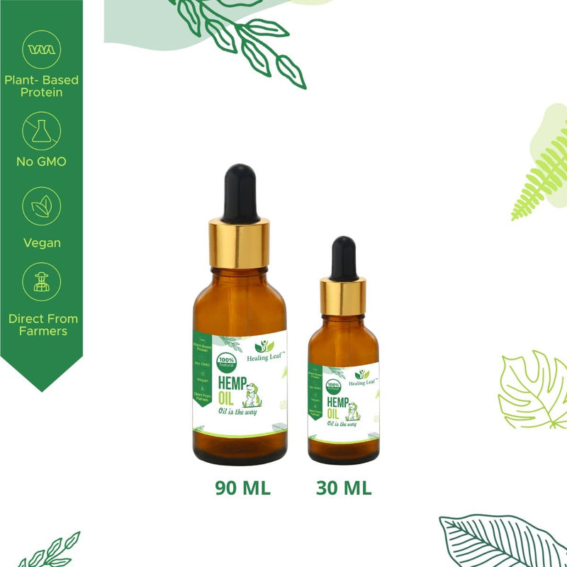 Buy Hemp Oil For Pets (90ml) | Shop Verified Sustainable Pet Supplies on Brown Living™