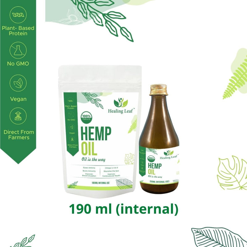 Buy Hemp Oil Internal 190ml | Shop Verified Sustainable Products on Brown Living