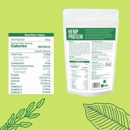 Hemp Protein Powder for Pets (100gm) | Verified Sustainable by Brown Living™