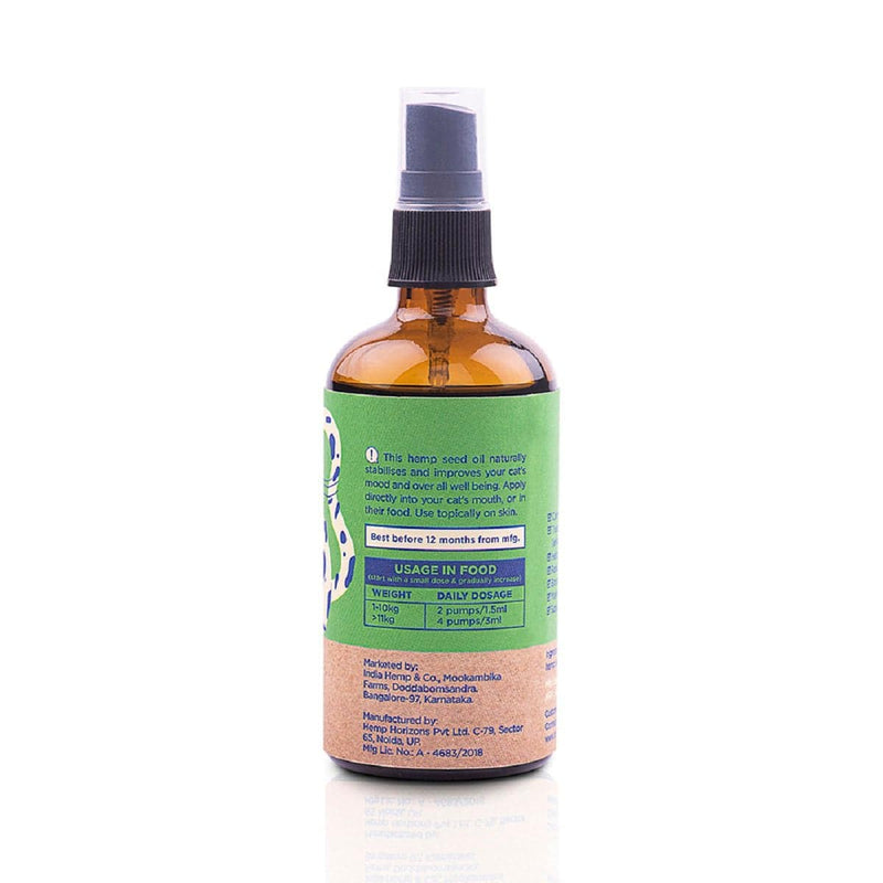 Buy Hemp Seed Pet Oil - Cat | Shop Verified Sustainable Products on Brown Living