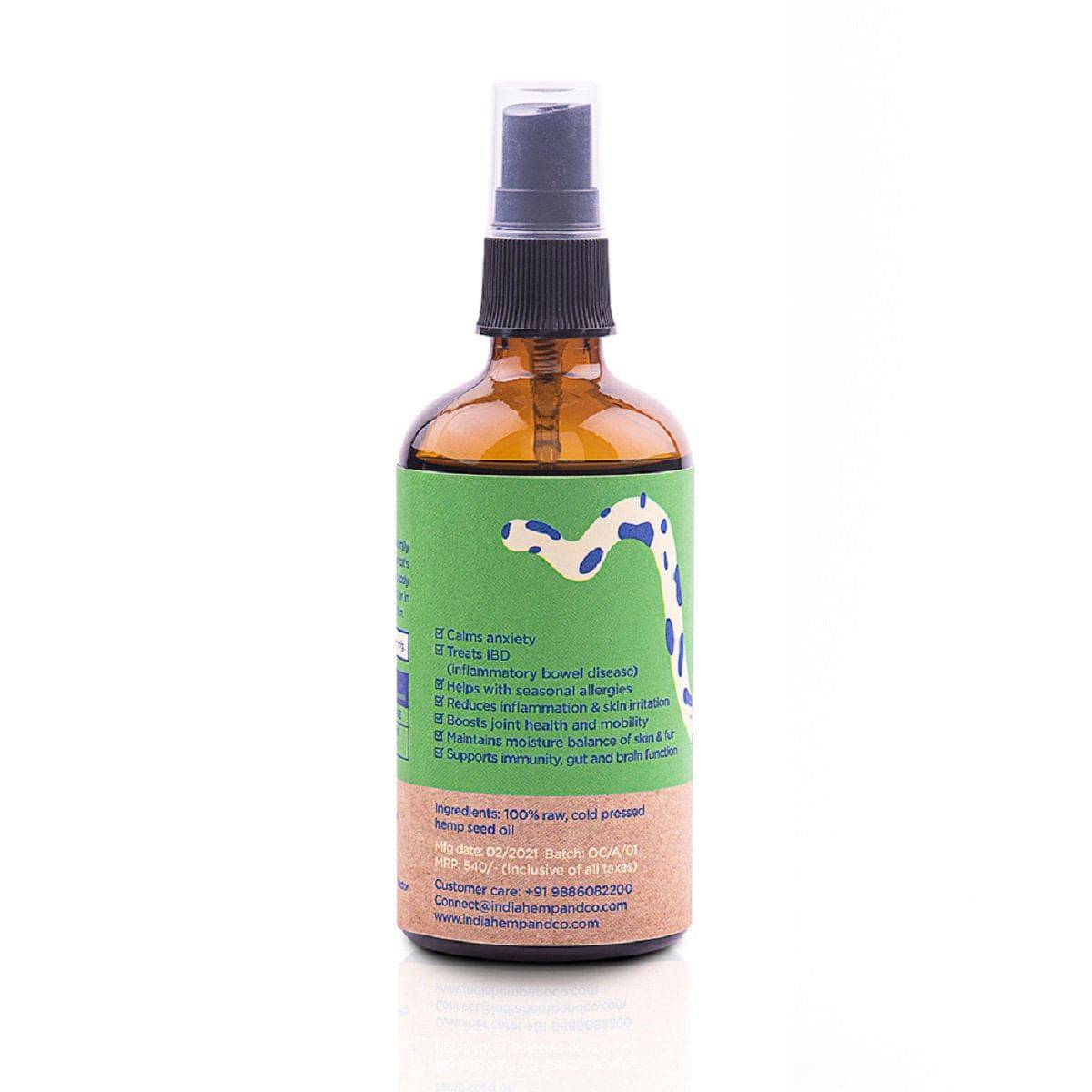 Hemp Seed Pet Oil - Cat | Verified Sustainable by Brown Living™