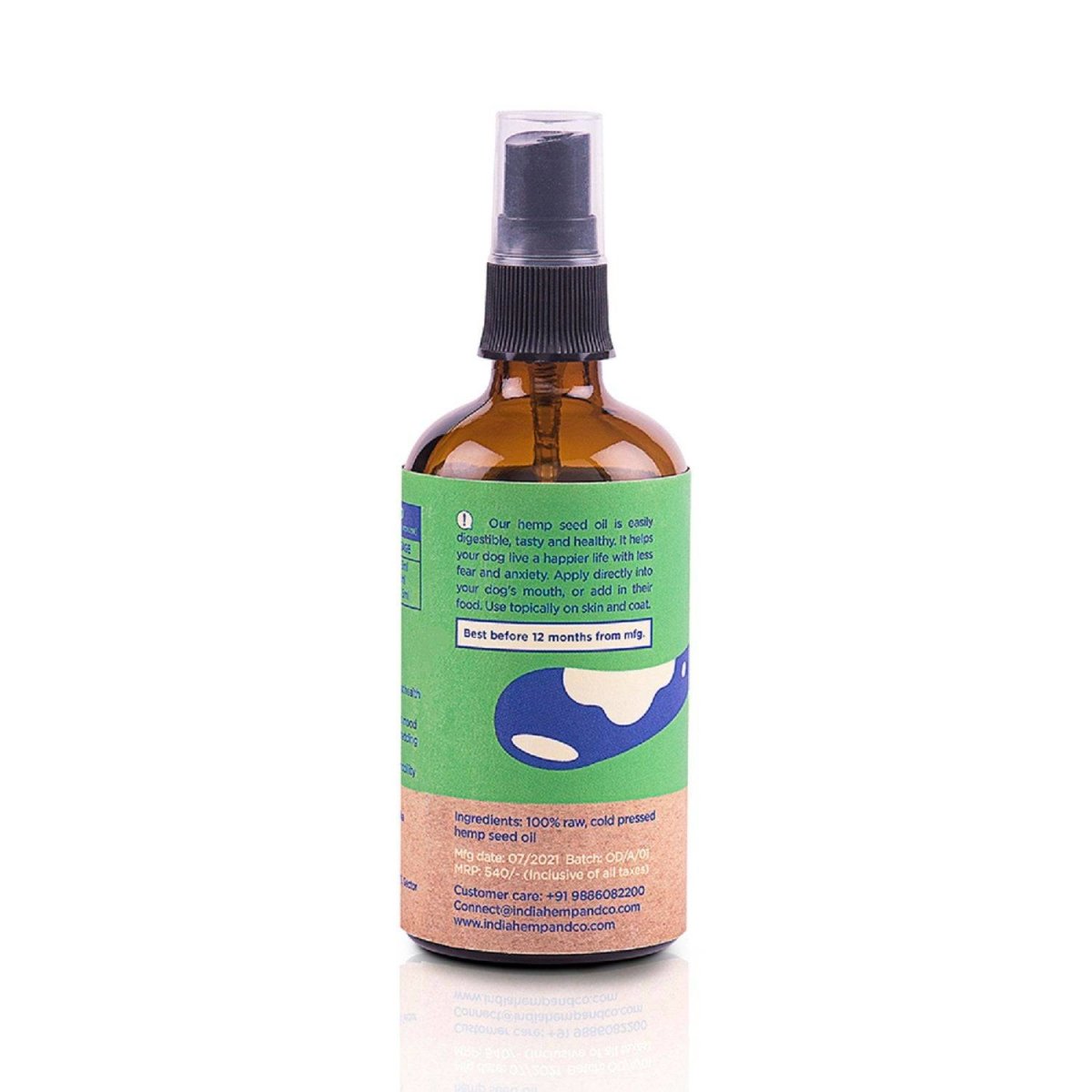 Hemp Seed Pet Oil - Dog | Verified Sustainable by Brown Living™