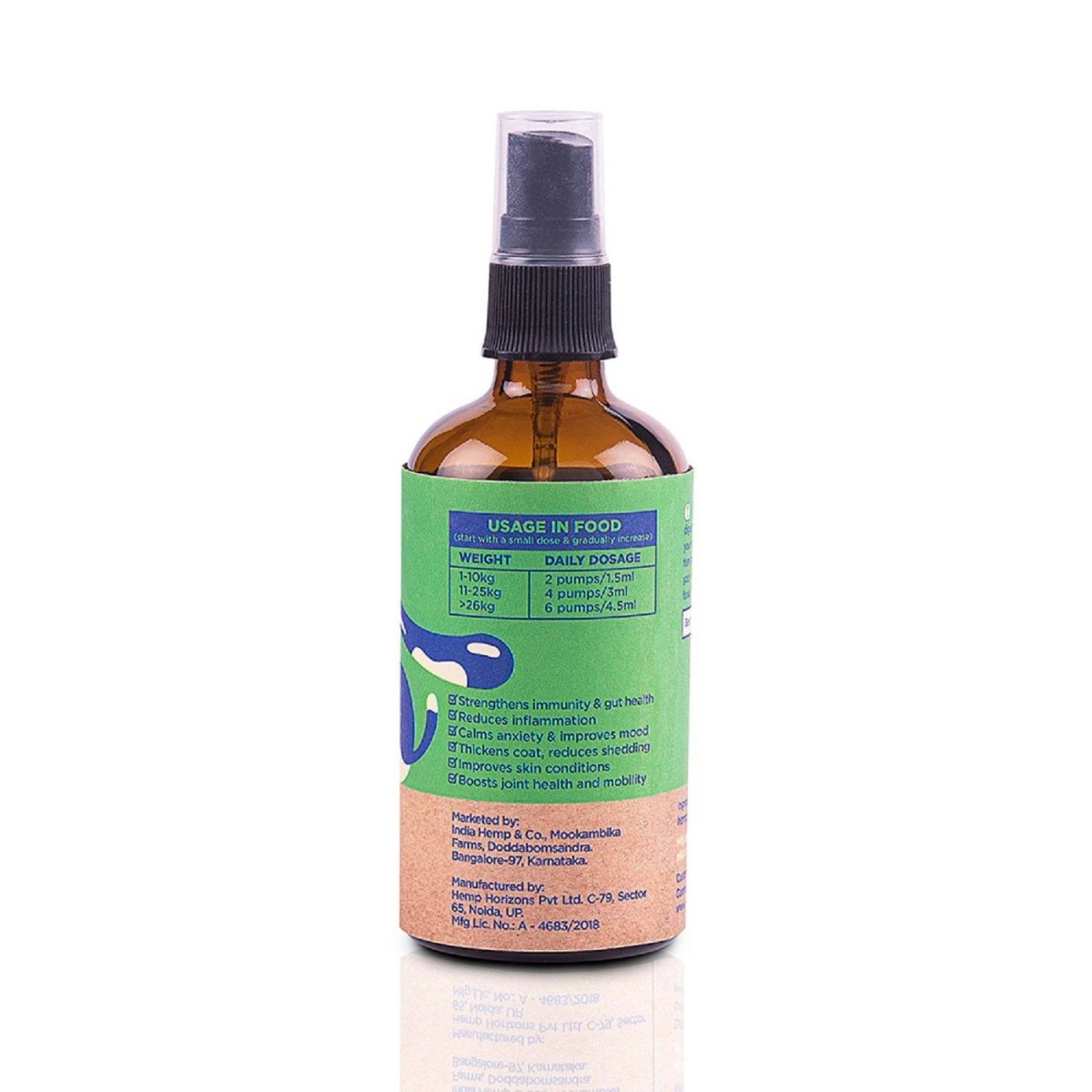 Hemp Seed Pet Oil - Dog | Verified Sustainable by Brown Living™