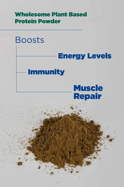 Hemp Seed Powder - Plant Based Protein Powder | Verified Sustainable by Brown Living™