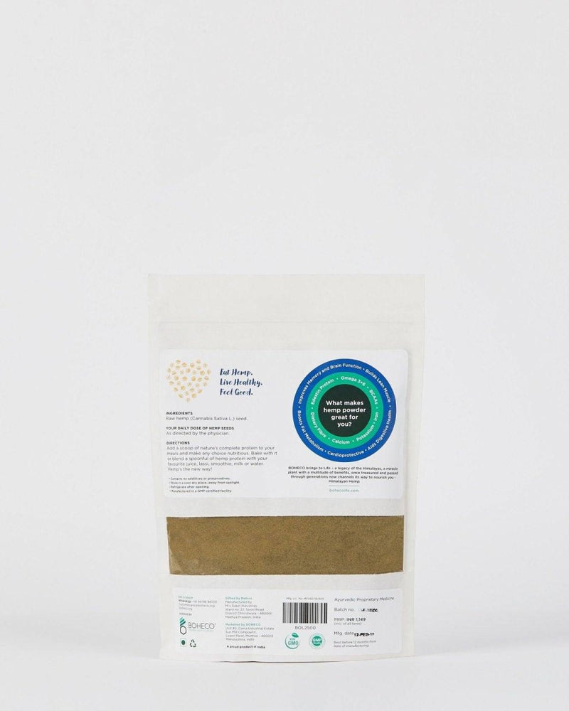 Buy Hemp Seed Powder - Plant Based Protein Powder | Shop Verified Sustainable Products on Brown Living