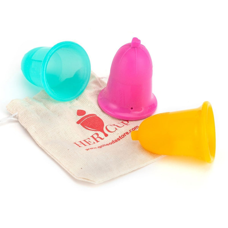 Buy Her Cup Platinum-Menstrual Cup For Women by Regular Size - Teal | Shop Verified Sustainable Menstrual Cup on Brown Living™
