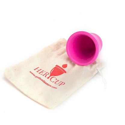 Her Cup Platinum - Menstrual Cup For Women, Regular Size - Fuschia | Verified Sustainable by Brown Living™