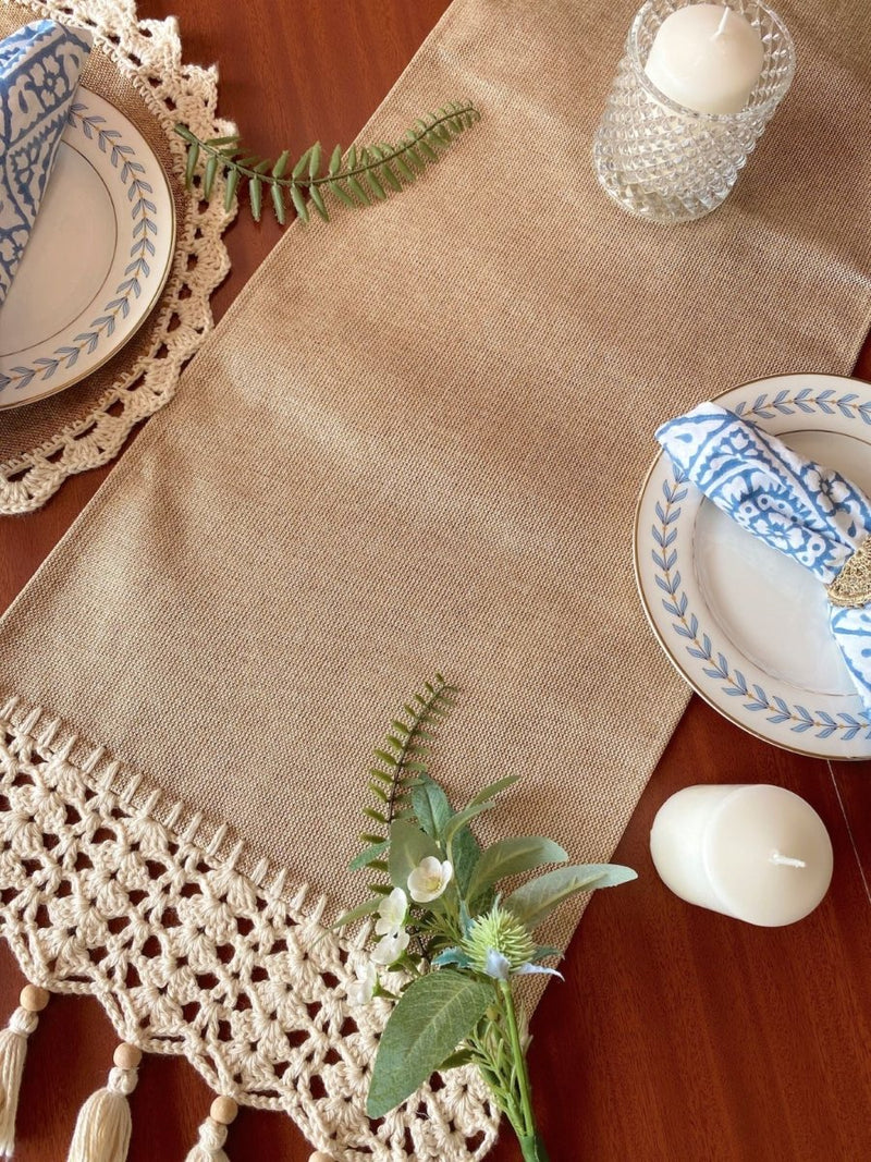 Buy Hera Runner - 12x72 Inches | Shop Verified Sustainable Table Linens on Brown Living™