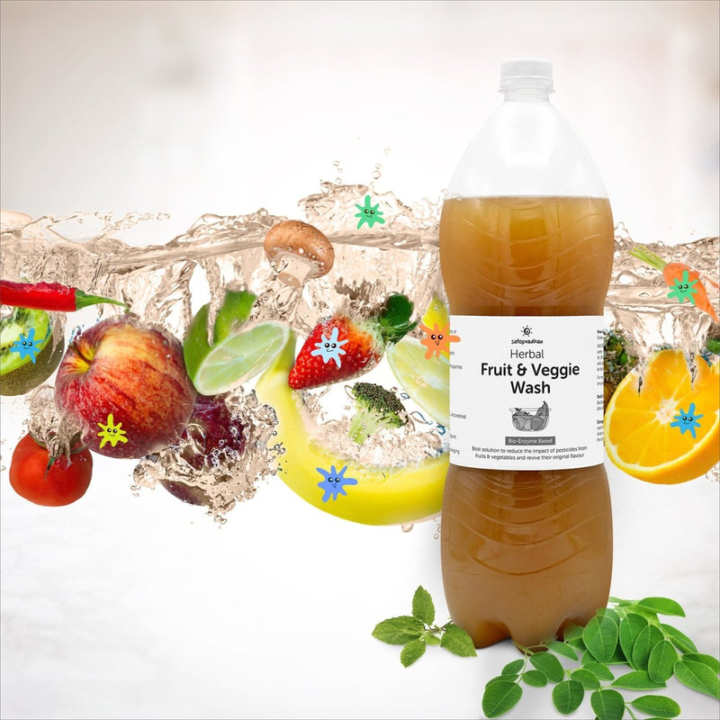 Buy Herbal Fruit & Vegetable Wash 700ml | Shop Verified Sustainable Products on Brown Living