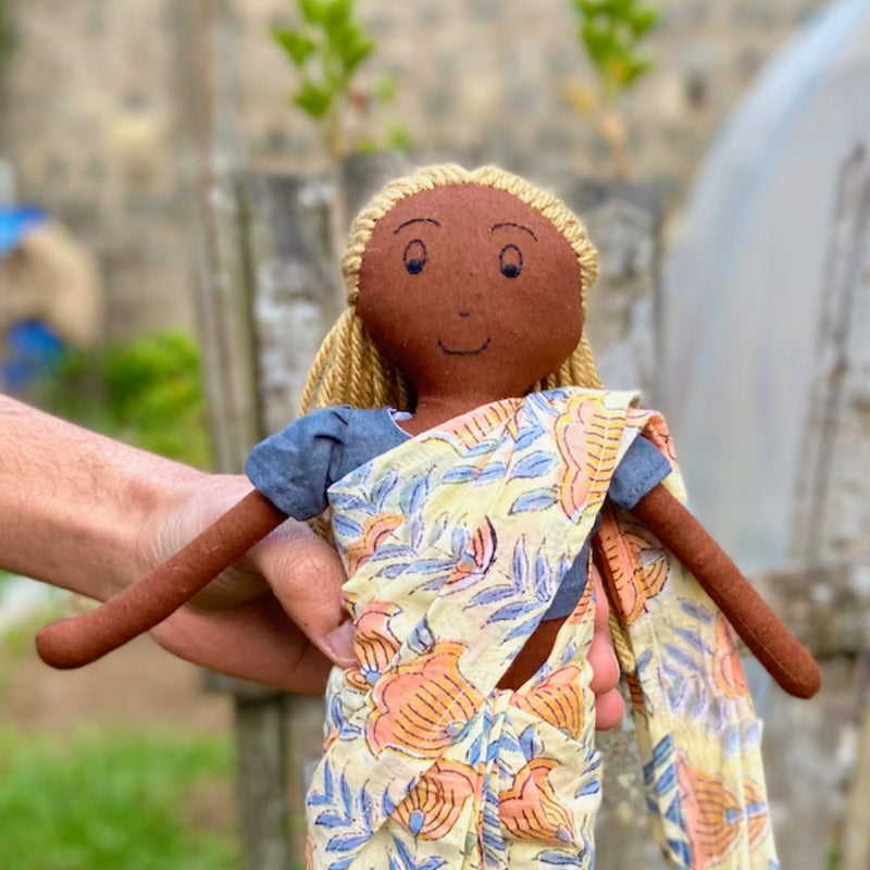 Hetal- Fabric Dolls Single Doll | Verified Sustainable Role & Pretend Play Toys on Brown Living™