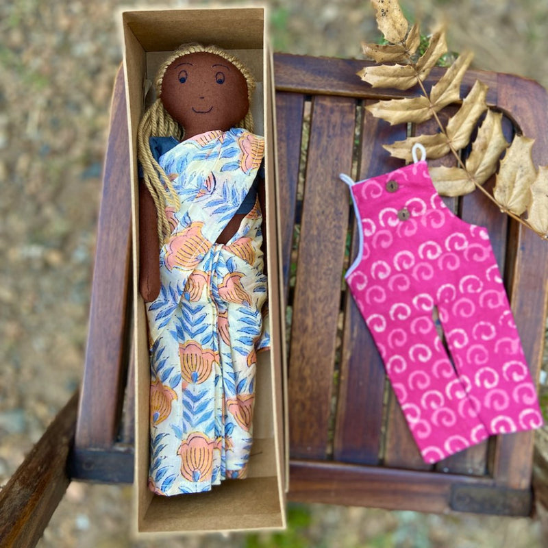 Hetal- Fabric Dolls Single Doll | Verified Sustainable Role & Pretend Play Toys on Brown Living™
