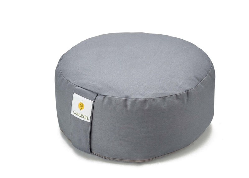Buy Hi-Zafu Meditation Cushion filled with Buckwheat Hulls | Organic Cotton | Shop Verified Sustainable Yoga Pillow on Brown Living™