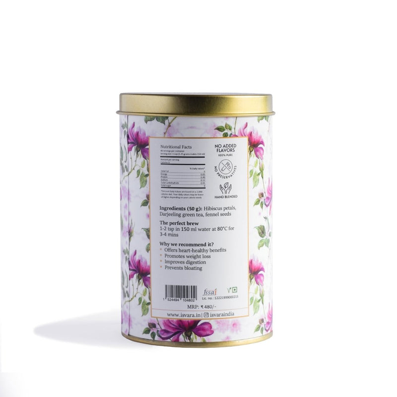 Buy Hibiscus Haven - Hibiscus Green Tea | Shop Verified Sustainable Tea on Brown Living™