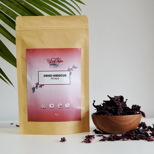 Hibiscus Petals for DIY Face and Hair Mask | Verified Sustainable Hair Mask on Brown Living™