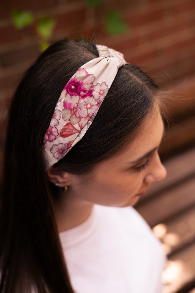 Buy Hibiscus Soft Knot Headband | Shop Verified Sustainable Products on Brown Living