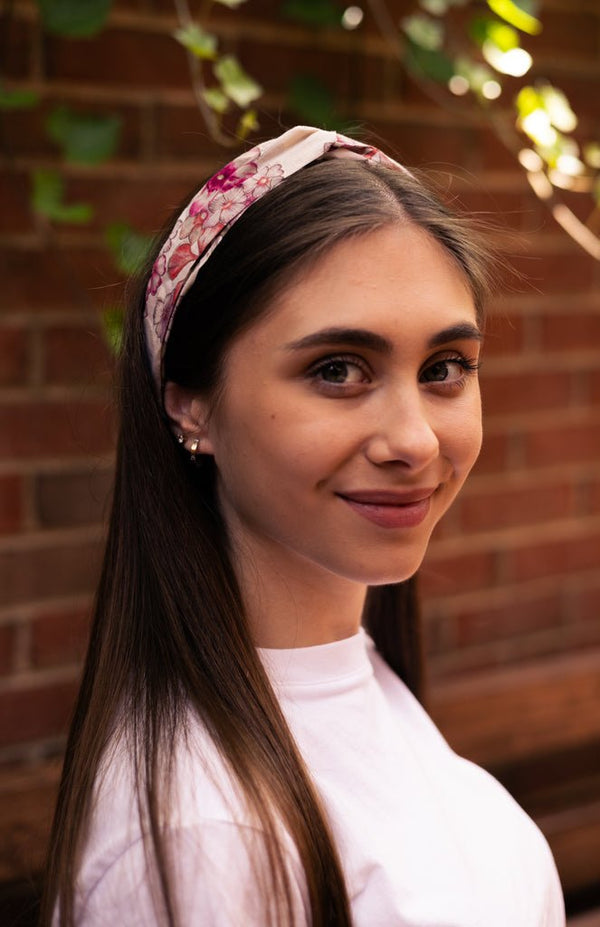 Buy Hibiscus Soft Knot Headband | Shop Verified Sustainable Products on Brown Living