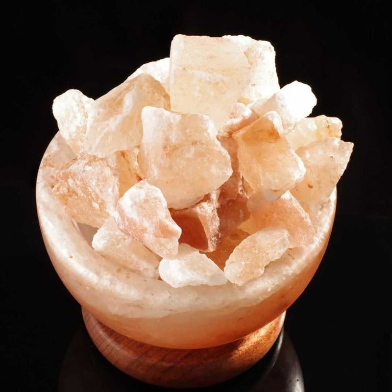 Himalayan Salt Lamp- Fire Bowl | Verified Sustainable Lamps & Lighting on Brown Living™