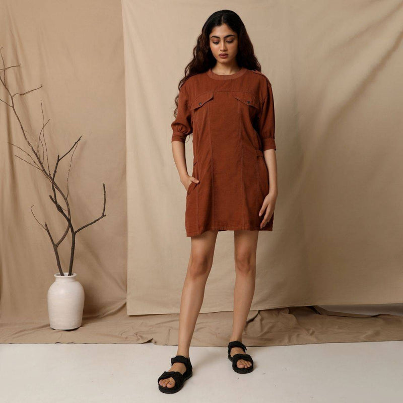 Buy Himalayan Shirt Dress | Shop Verified Sustainable Products on Brown Living