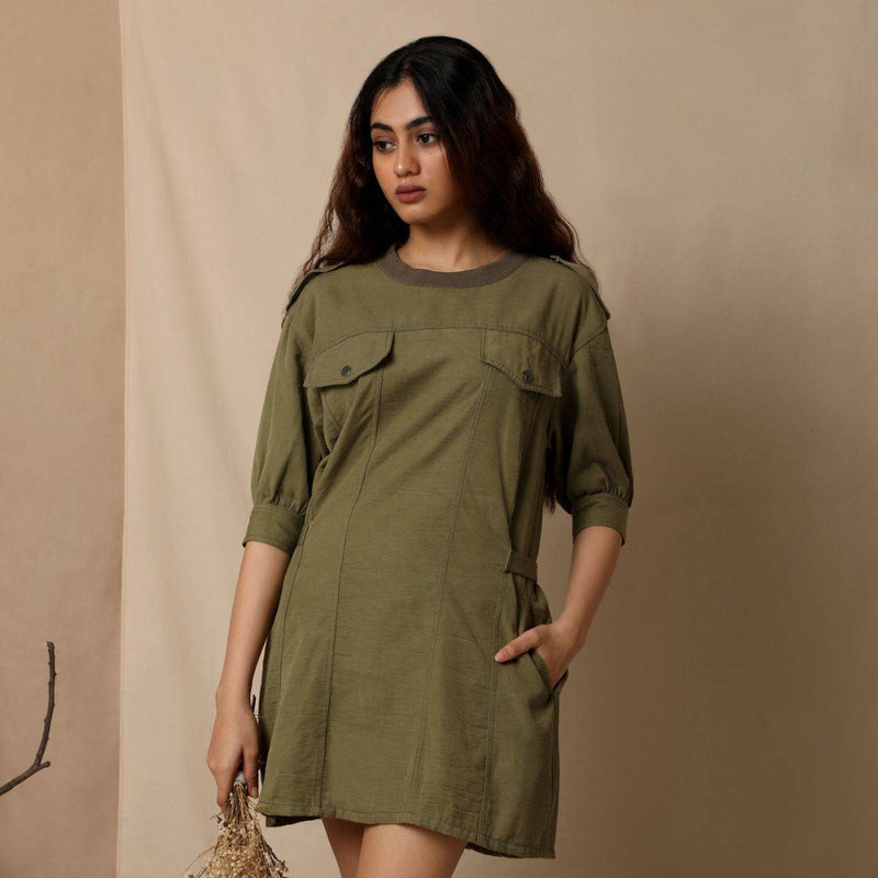Buy Himalayan Shirt Dress | Shop Verified Sustainable Products on Brown Living