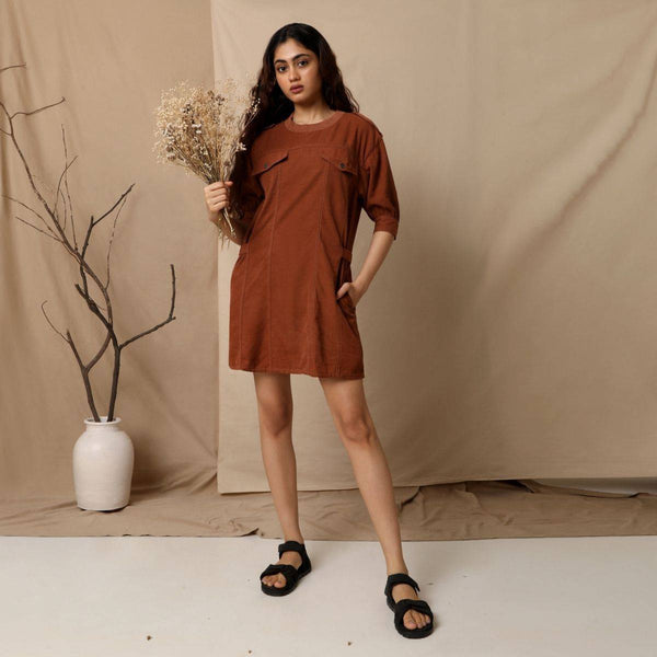 Buy Himalayan Shirt Dress | Shop Verified Sustainable Womens Dress on Brown Living™