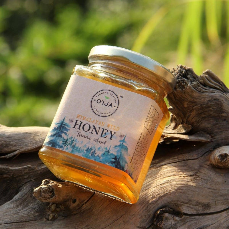 Buy Himalayan Wild Honey, Raw | Unheated | High Curcumin Turmeric | Shop Verified Sustainable Honey & Syrups on Brown Living™