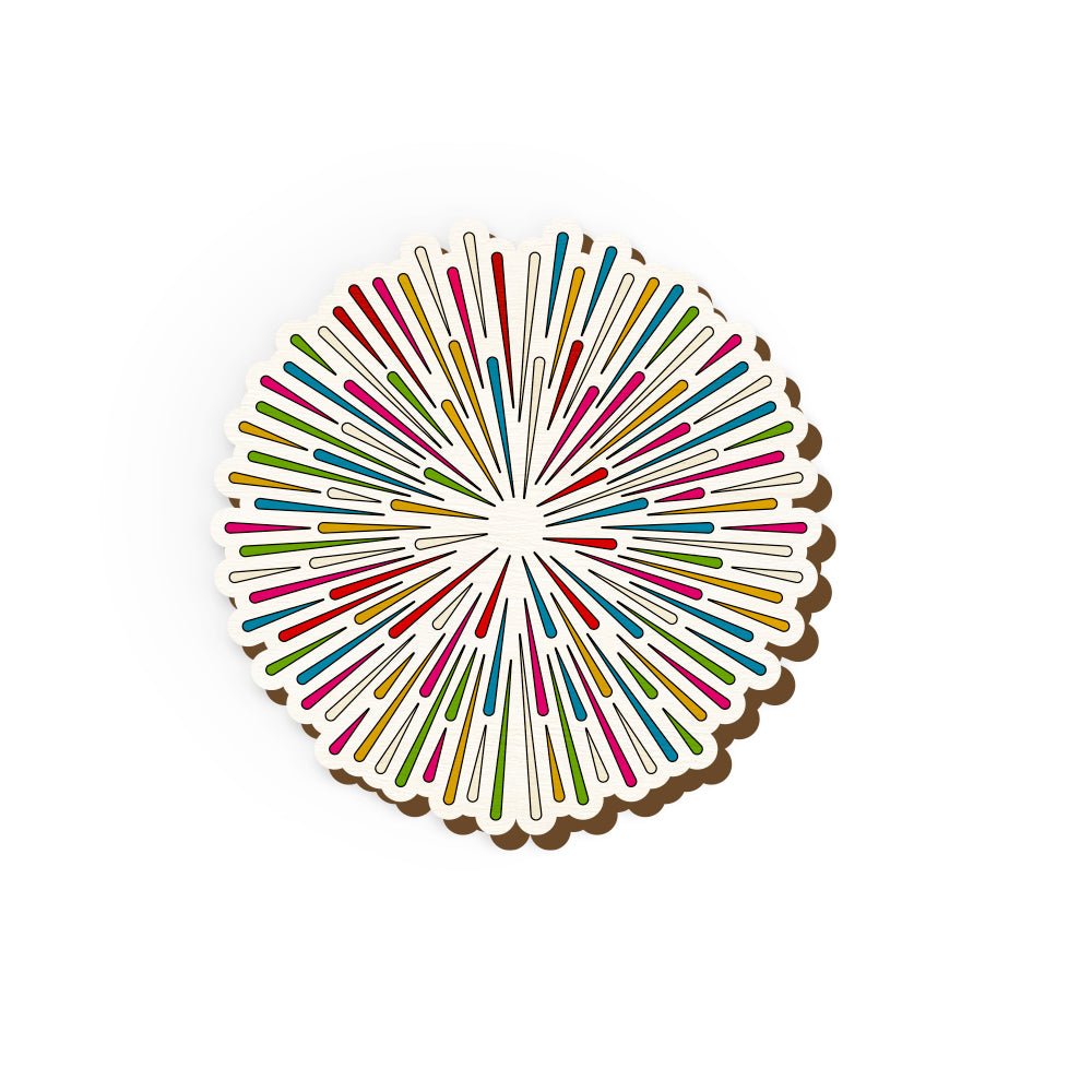 Holi Hai Splash Of Colours Pin | Verified Sustainable by Brown Living™