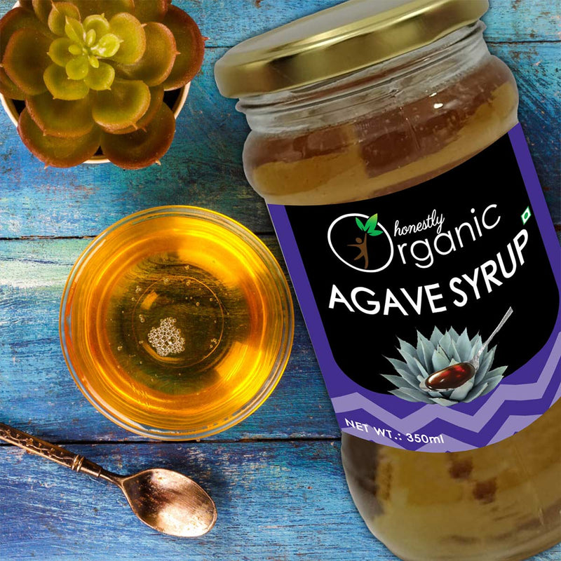 Buy Honestly Organic Agave Syrup - 350ml | Shop Verified Sustainable Products on Brown Living