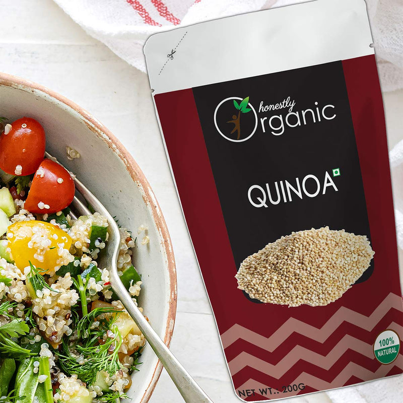 Buy Honestly Organic Quinoa - 200g | Shop Verified Sustainable Products on Brown Living