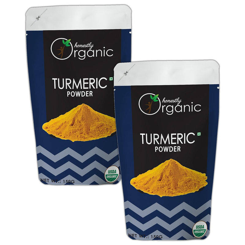 Buy Honestly Organic Turmeric Powder - 150g (pack of 2) | Shop Verified Sustainable Products on Brown Living