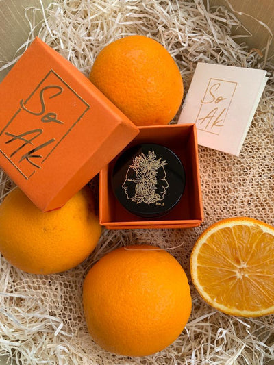 Honey Citrus Face Scrub - 30g – Face Scrub on Brown Living™. SKU: 276 - 16620 - HCS004. Img 1.