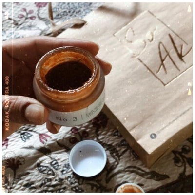 Honey Citrus Face Scrub - 30g – Face Scrub on Brown Living™. SKU: 276 - 16620 - HCS004. Img 2.