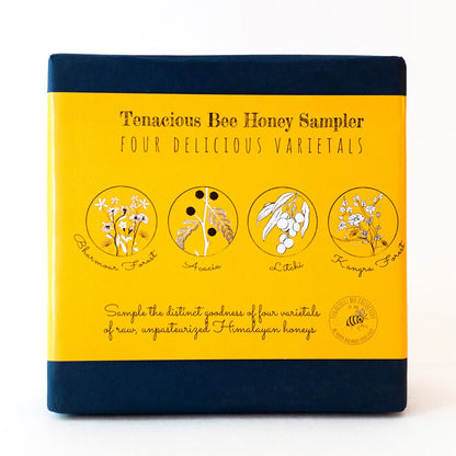 Honey Sampler Pack Of Four Seasonal Varietals | Verified Sustainable by Brown Living™