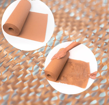 Honeycomb Paper Bubble Wrap | Length 100 Meters | Verified Sustainable by Brown Living™