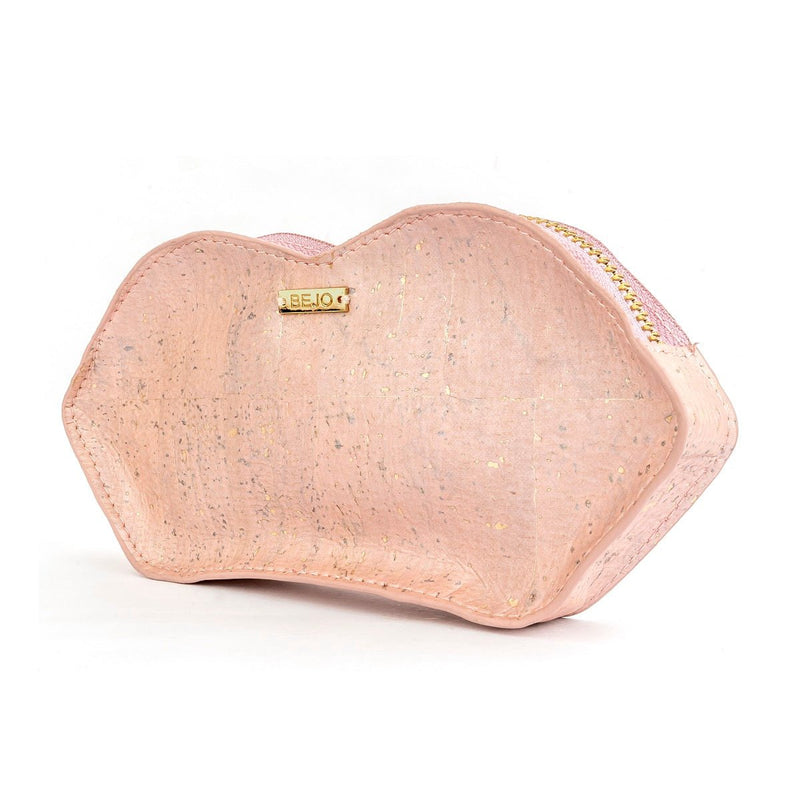 Buy Hot Lip Pouch - Cork Leather | Shop Verified Sustainable Products on Brown Living