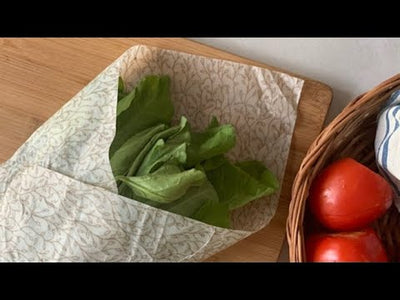 Madhu Wrap Reusable Beeswax Wraps Starter Set of 3Assorted  (S/M/L)