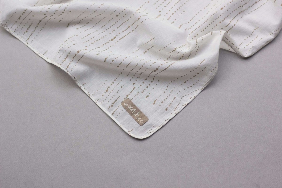 Humming Dots Swaddles - Set of 2 - Signature Prints | Verified Sustainable by Brown Living™