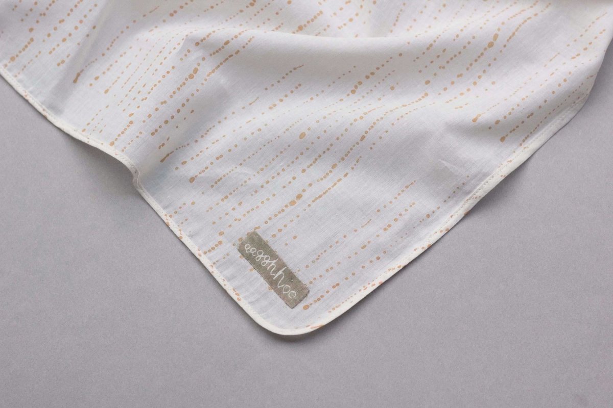 Humming Dots Swaddles - Set of 2 - Signature Prints | Verified Sustainable by Brown Living™