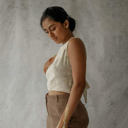 Hymn Of Hope | Tie Back Top | Verified Sustainable by Brown Living™