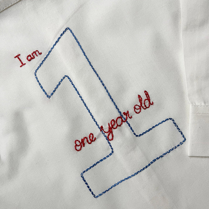 I am One – Personalized Birthday Shirt | Verified Sustainable Kids Shirts on Brown Living™